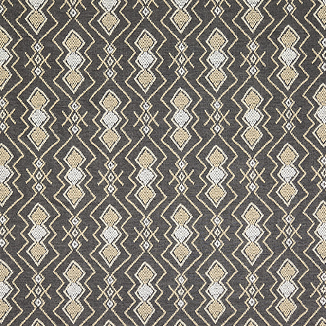 Fresh Form Graphite by Carole Designer Fabric Hidden Treasure Base: 84% Cotton, 16% Polyester Embr: 100% Cotton India 12 1/2" V, 3 3/4" H HD 54" - Swanky Fabrics - Fresh Form Graphite by Carole Designer Fabric Hidden Treasure Base: 84% Cotton, 16% Polyester Embr: 100% Cotton India 12 1/2" V, 3 3/4" H HD 54" - Swanky Fabrics -