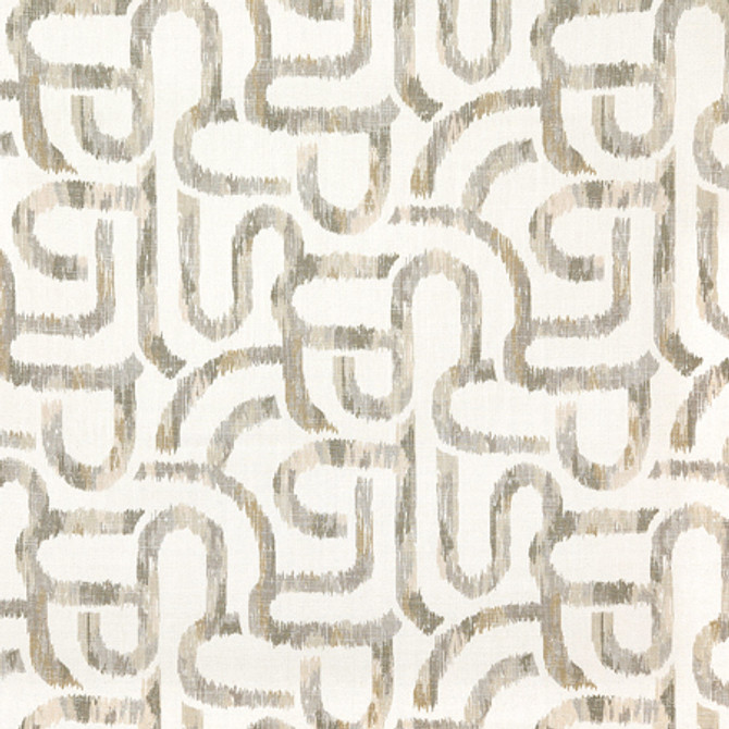 Busy Schedule Canvas by Carole Designer Fabric Neutral Ground 36% Polyester, 26% Cotton, 22% Viscose, 16% Linen China 27" V, 13" H HD 55"" - Swanky Fabrics -