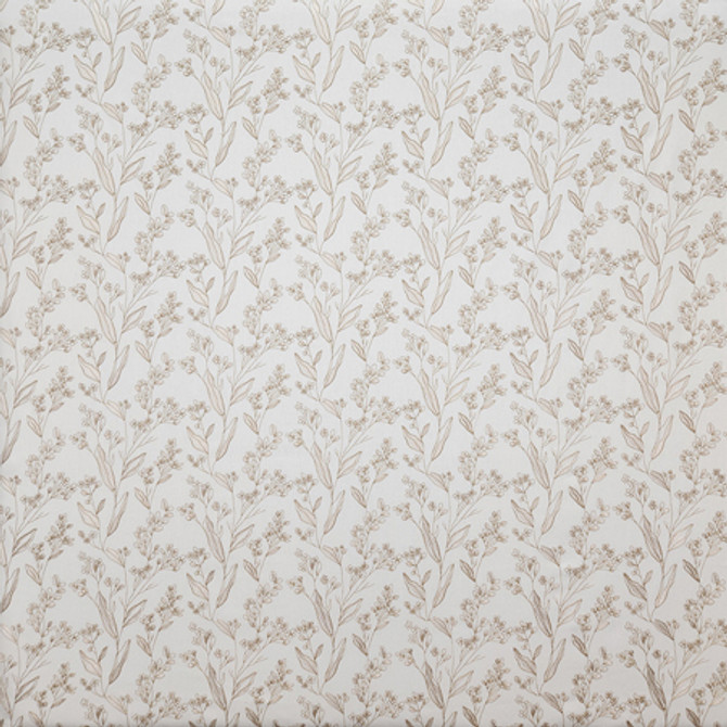 Chipper Natural by Carole Designer Fabric Neutral Ground Base: 71% Polyester, 29% Cotton Embr: 100% Polyester India 9 1/2" V, 6 3/4" H HD 54 1/4"" - Swanky Fabrics -