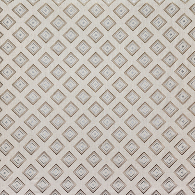 Precious Jewel Taupe by Carole Designer Fabric Neutral Ground 50% Polyester, 40% Cotton, 10% Linen China 5 3/4" V, 5 1/2" H 52 1/4"" - Swanky Fabrics - Precious Jewel Taupe by Carole Designer Fabric Neutral Ground 50% Polyester, 40% Cotton, 10% Linen China 5 3/4" V, 5 1/2" H 52 1/4"" - Swanky Fabrics -