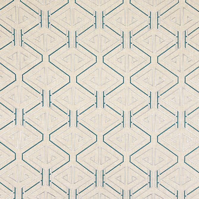 Peek At You Emerald by Carole Designer Fabric Shape Shifter Base: 52% Cotton, 48% Poly Embr: 100% Poly India 13" V, 8 3/4" H 52" - Swanky Fabrics - Peek At You Emerald by Carole Designer Fabric Shape Shifter Base: 52% Cotton, 48% Poly Embr: 100% Poly India 13" V, 8 3/4" H 52" - Swanky Fabrics -