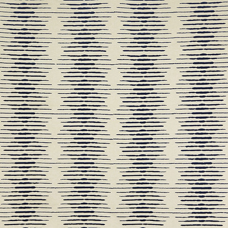 Undercover Indigo by Carole Designer Fabric Shape Shifter Base: 70% Cotton, 30% Poly Embr: 100% Poly India 3 3/4" V, 8 7/8" H 52" - Swanky Fabrics -