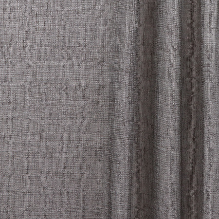 Chancellor Noir by Carole Designer Fabric Sheer Movement 100% Polyester Turkey None 118" - Swanky Fabrics -