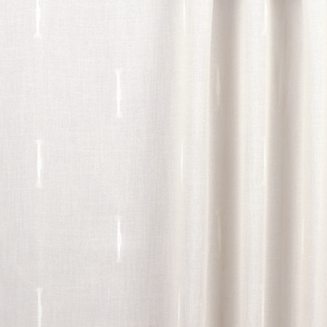 Pretty Please Linen by Carole Designer Fabric Sheer Movement 100% Polyester Turkey 7 3/8" V, 8 1/4" H 126" - Swanky Fabrics -