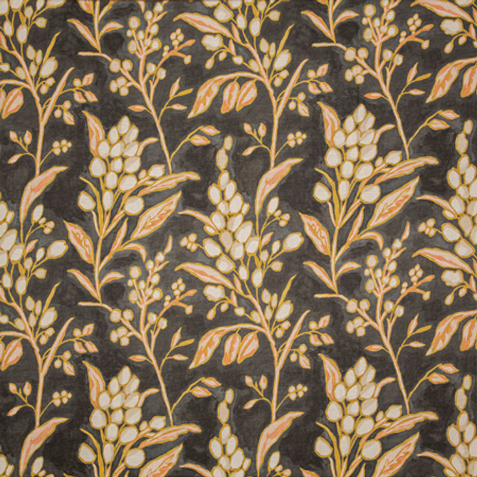 Janice Thunder by Carole Designer Fabric Sunset Serenade 55% Linen, 45% Viscose UK 25 1/8" V, 27 1/4" H 55"" - Swanky Fabrics -