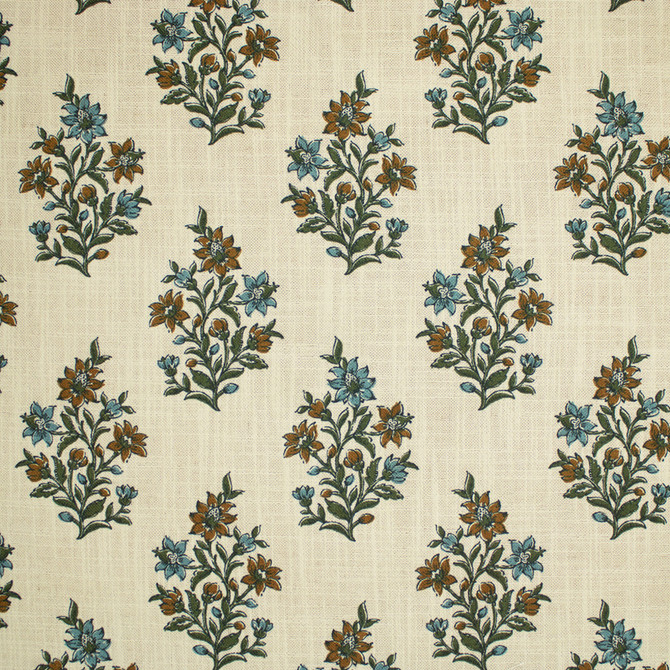 S6887 Teal by Greenhouse Designer Fabric 100% Polyester China 55,000 </p><p>Repeat: 14" H, 13.5" V 54" - Swanky Fabrics -