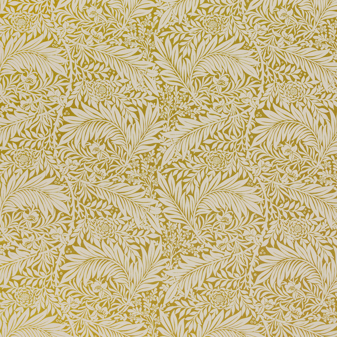 7876 Larkspur Woven 4 Gold by Wmah Fabric Wmah Fabric 7876 Larkspur Woven 4 GoldFabric WILLIAM MORRIS AT HOME KELMSCOTT GARDENS VOL 2 63%COT 37%POL INDIA </p><p>Repeat: H: 18.250, V: 14.125 54 in - Fabric Carolina -