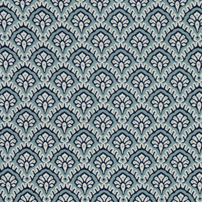 Morale 7 Breeze by Stout Fabric Stout Fabric Morale 7 BreezeFabric GREAT IMPRESSIONS BLUE/SPA 79%COT 21%POL USA </p><p>Repeat: H: 3.500, V: 3.750 55 in - Fabric Carolina -