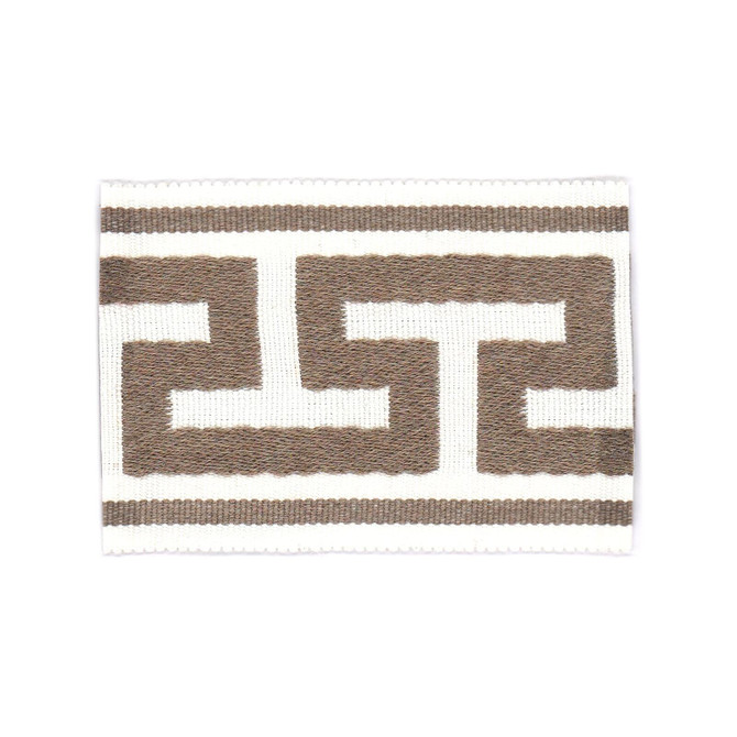 Railroad Tape 8 Sandstone by Stout Trim Stout Trim Railroad Tape 8 SandstoneTrim BEACH GROVE TRIM 100%SDA CHINA </p><p>Repeat: H: 2.500, V: 0.000 2.75 in - Fabric Carolina -