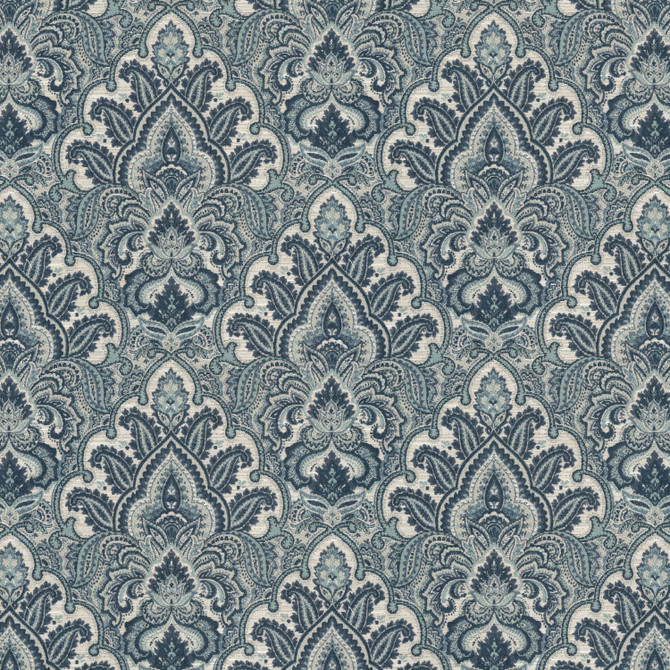 Stefano 2 Ocean by Stout Fabric Stout Fabric Stefano 2 OceanFabric RAINBOW LIBRARY HARBOR/INK 72%SVI 21%POL 7%COT INDIA </p><p>Repeat: H: 13.500, V: 13.500 54 in - Fabric Carolina -