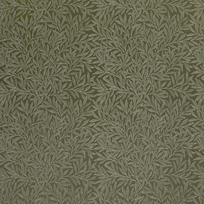 7869 Willow Woven 4 Olive by Wmah Fabric Wmah Fabric 7869 Willow Woven 4 OliveFabric WILLIAM MORRIS AT HOME KELMSCOTT GARDENS VOL 2 67%POL 33%SVI INDIA </p><p>Repeat: H: 18.125, V: 16.375 55 in - Fabric Carolina -