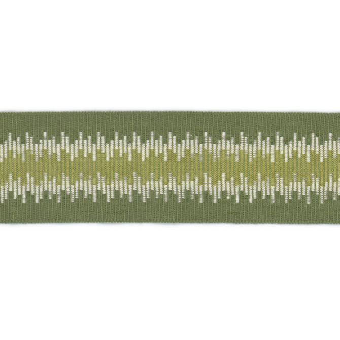 Quarry Tape 3 Avocado by Stout Trim Stout Trim Quarry Tape 3 AvocadoTrim NEW TRADITIONS TRIM 59%LIN 41%SVI CHINA </p><p>Repeat: H: 1.500, V: 0.000 2.5 in - Fabric Carolina -