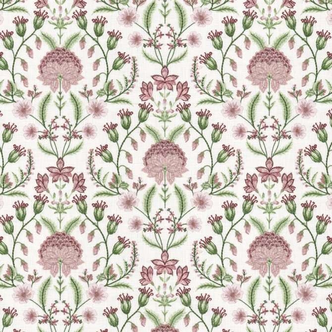Winona 2 Petal by Stout Fabric Stout Fabric Winona 2 PetalFabric RAINBOW LIBRARY TEAROSE/SPICE 100%COT %BEMB INDIA </p><p>Repeat: H: 16.875, V: 14.875 51 in - Fabric Carolina -