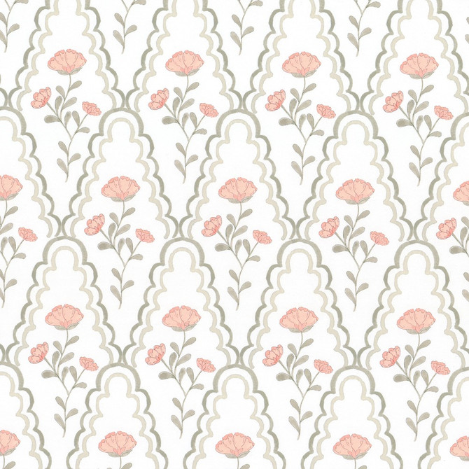 W7848 Scallop Floral 1 Blossom by Aoc Wallcovering Aoc Wallcovering W7848 Scallop Floral 1 BlossomWallcovering THE ART OF COLOR MORNINGSIDE WALLPAPER 100%OTH USA </p><p>Repeat: H: 4.500, V: 9.750 27 in - Fabric Carolina -