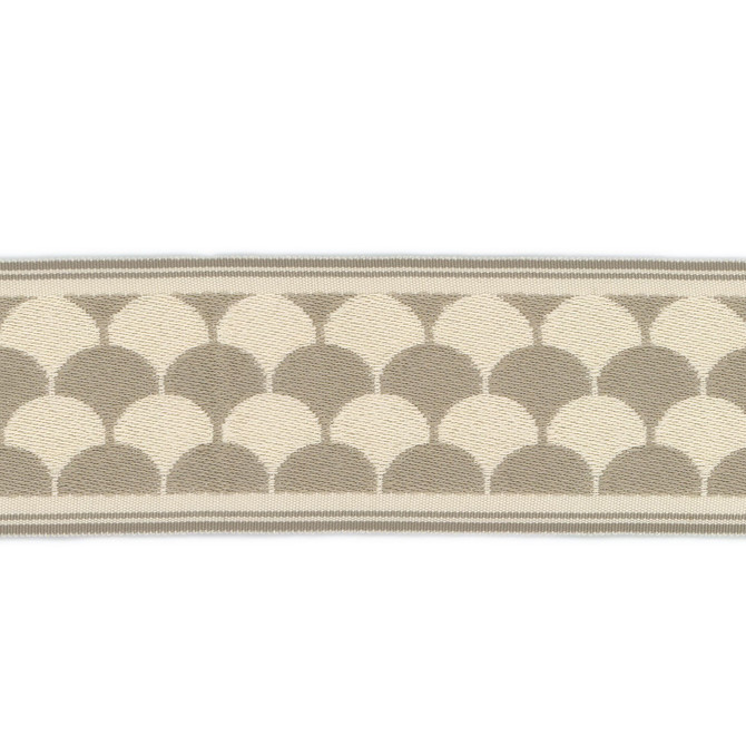 Jolie Tape 7 Driftwood by Stout Trim Stout Trim Jolie Tape 7 DriftwoodTrim NEW TRADITIONS TRIM 100%SVI CHINA </p><p>Repeat: H: 1.250, V: 0.000 3 in - Fabric Carolina -