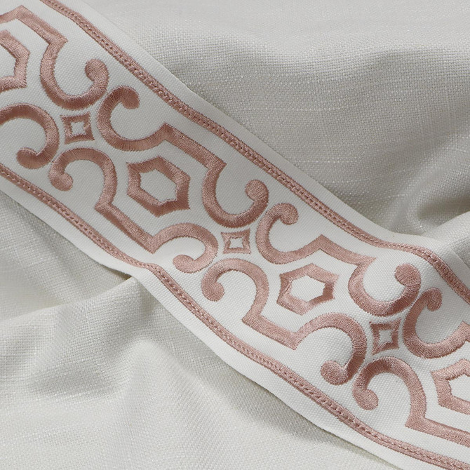 Avebury Emb Tape Petal by Magnolia Designer Trim - 100% Cotton, Emb Viscose India Horizontal: and Vertical: 4 - Swanky Fabrics -