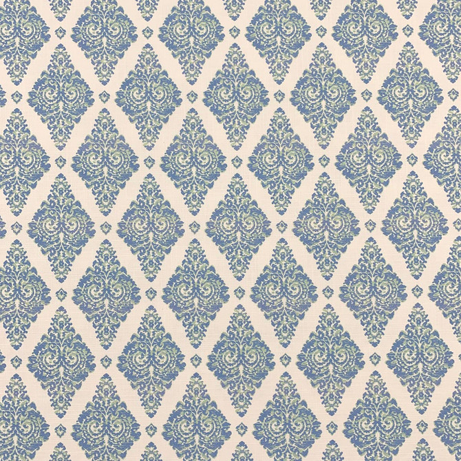 Lillian August Penelope Ocean by Magnolia Designer Fabric - 100% Cotton Spain 50000 Horizontal: 4.54 and Vertical: 6.8 54 - Swanky Fabrics -