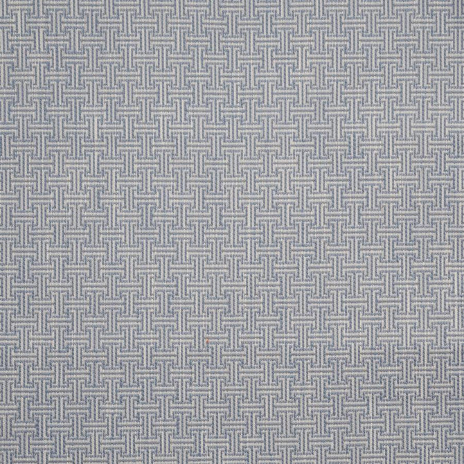 Yorkville # 624 Icy by Maxwell Designer Fabric Performance Wovens-Vol. Vii Bluejay 100% UV POLYESTER USA V-1.2" H-1.3" 56" - Swanky Fabrics -