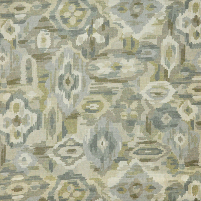Hackney 333 Fog by Maxwell Designer Fabric COLOR THEORY-VOL.VII JUNGLE ROOM 100% COTTON SPAIN  V-13.5" H-13.5" 54"  - Swanky Fabrics -