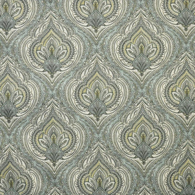 Southgate # 328 Mineral by Maxwell Designer Fabric Color Theory-Vol.Vii Jungle Room 100% COTTON SPAIN V-13.5" H-6.75" 54" - Swanky Fabrics -