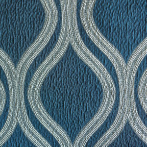 Holyoke Midnight by Norbar Designer Fabric SYMPHONY 100% POLYESTER INDIA 12"V 9"H 55 - Swanky Fabrics -