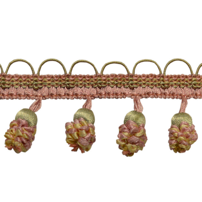 Coastline Petal by Europatex Designer Fabric Highlights 100% Polyester 1" 2.75 inches - Swanky Fabrics -