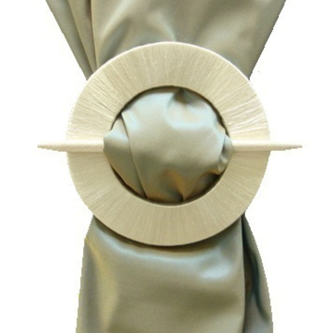 Columbus Beige by Europatex Designer Fabric Columbus 85% Wood, 15% Polyester 6.50 inches - Swanky Fabrics -