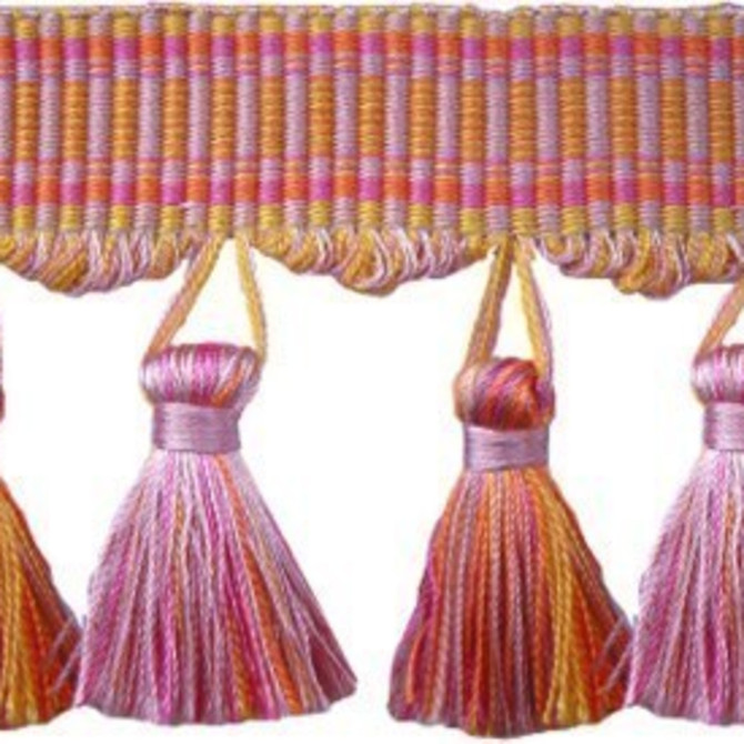 Daisy Pumkin by Europatex Designer Fabric Club House 100% Polyester - Swanky Fabrics -