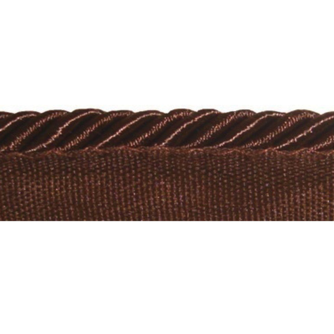 E01 Coffee Bean by Europatex Designer Fabric Simplicity 100% Polyester 0.25 inches - Swanky Fabrics -