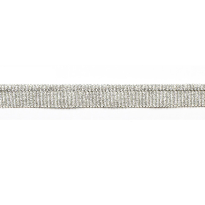 Hellenic Key Grosgrain Lip Cord Oyster by Europatex Designer Fabric Hellenic 45% Rayon, 31% Cotton, 23% Fibranne, 1% Polyester 0.25 inches - Swanky Fabrics -