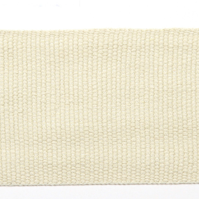 Le Lin 2 Tape Bone by Europatex Designer Fabric Le Lin 63% Linen, 37% Rayon 2.00 inches - Swanky Fabrics -