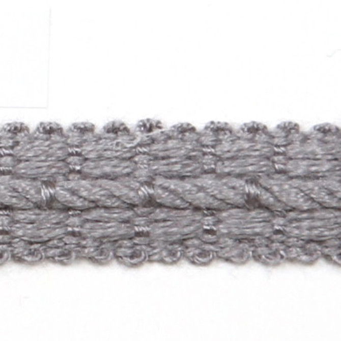 Le Lin Braid Battleship by Europatex Designer Fabric Le Lin 63% Linen, 37% Rayon 0.50 inches - Swanky Fabrics -