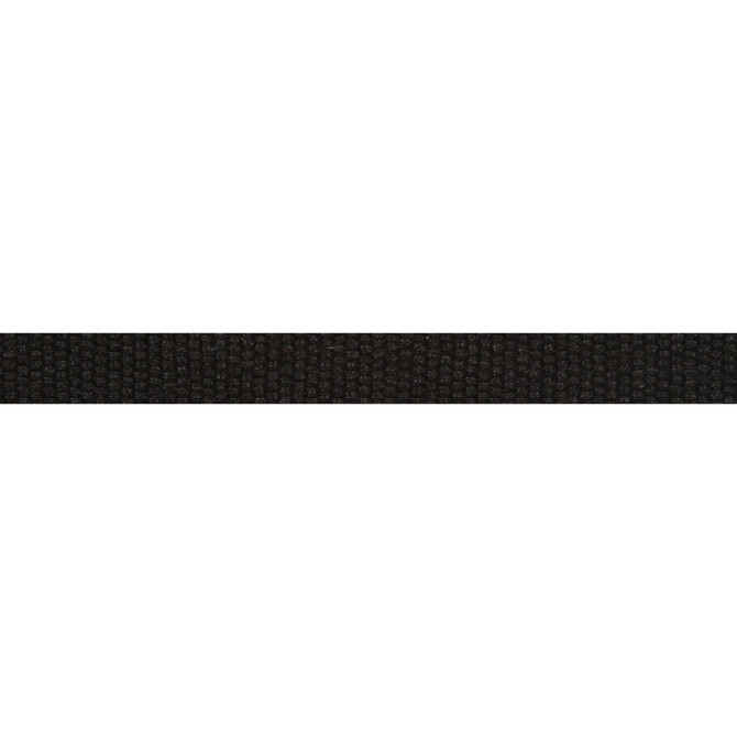 Le Lin Micro Tape Black by Europatex Designer Fabric Le Lin 63% Linen, 37% Rayon 0.56 inches - Swanky Fabrics -