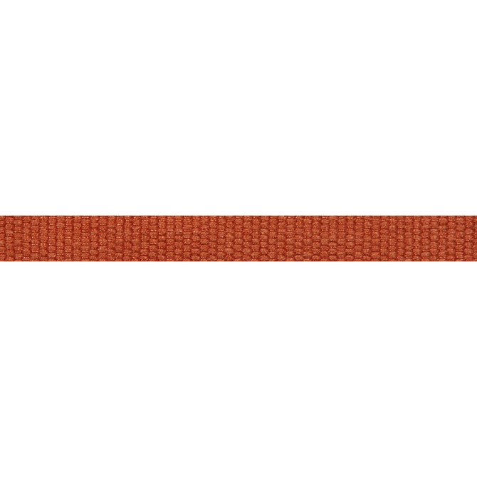 Le Lin Micro Tape Rust by Europatex Designer Fabric Le Lin 63% Linen, 37% Rayon 0.56 inches - Swanky Fabrics -