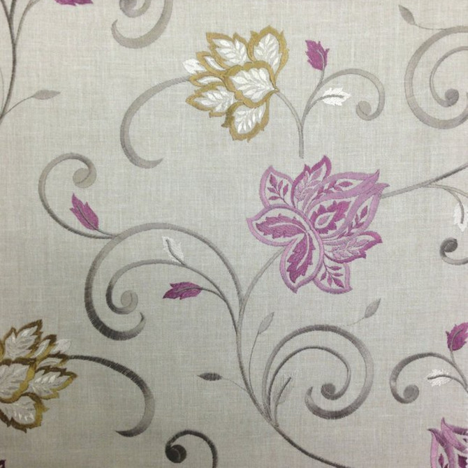 Loneto A Rose by Europatex Designer Fabric Loneto 60% Polyester, 40% Cotton 17.00" H, 19.00" V 57.00 inches - Swanky Fabrics -