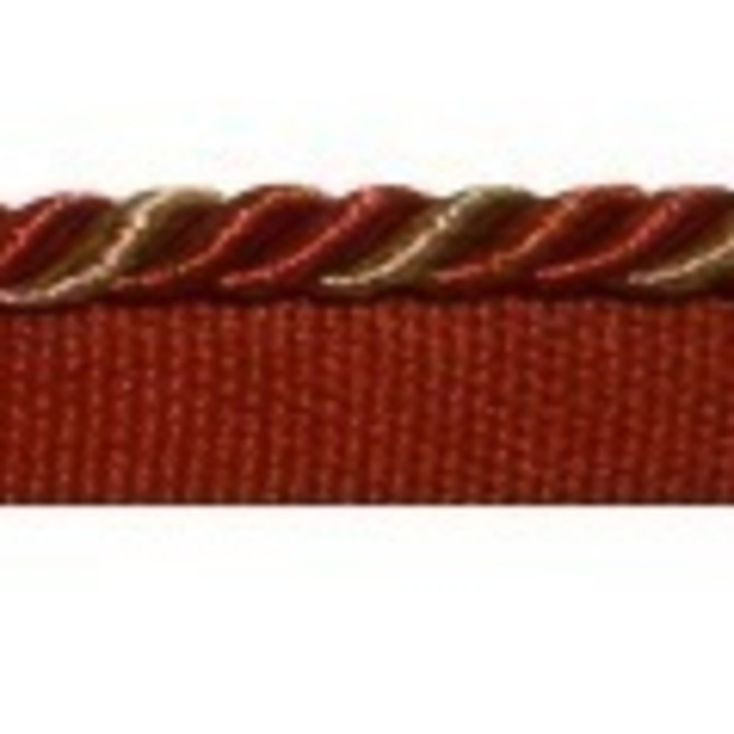 Mini Cord Cinnabar by Europatex Designer Fabric Min Cord 100% Polyester 0.25 inches - Swanky Fabrics -