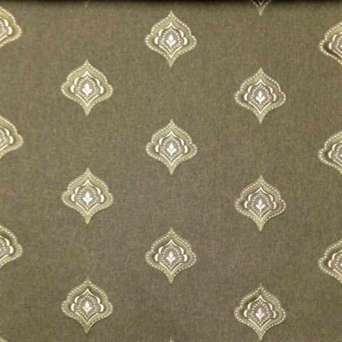 Murphy 5032 Olive by Europatex Designer Fabric Murphy 100% Polyester 6.7" H, 9.5" V 55.00 inches - Swanky Fabrics -