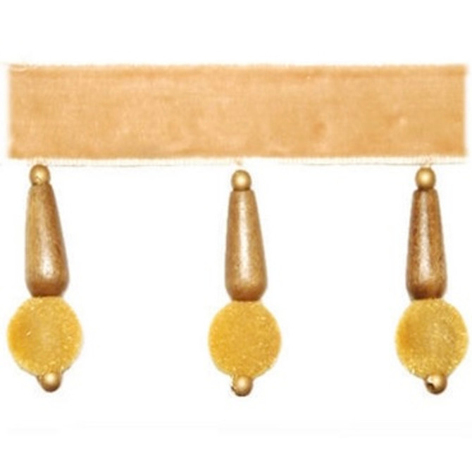 Utah Gold by Europatex Designer Fabric Americana 60% Polyester, 40% Wood 2.00 inches - Swanky Fabrics -