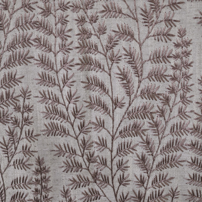 Socrates Elda Chinchilla by Europatex Designer Fabric Socrates 20% Linen, 45% Viscose, 35% Polyester 15.7" H, 11" V 56.00 inches - Swanky Fabrics -