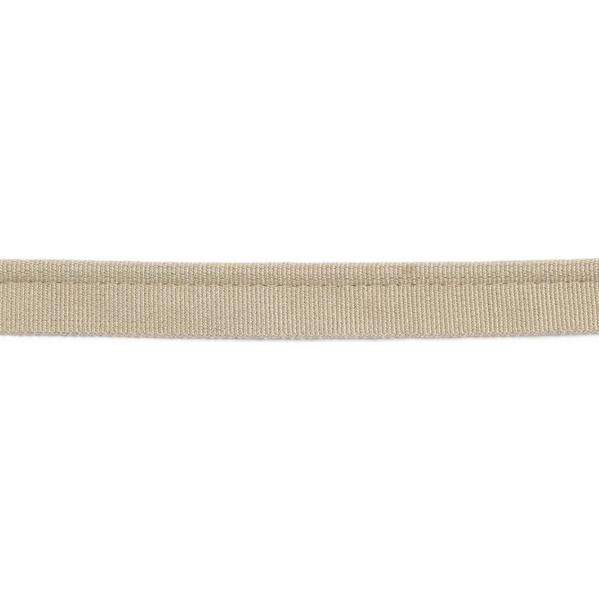 Versailles 1/4" Grosgrain Ribbon Lip Cord Sand by Europatex Designer Fabric Versailles 64% Rayon, 34% Cotton, 2% Polyester 0.25 inches - Swanky Fabrics -