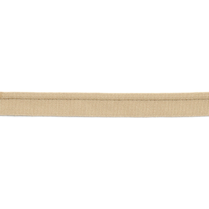 Versailles 1/4" Grosgrain Ribbon Lip Cord Biscotti by Europatex Designer Fabric Versailles 64% Rayon, 34% Cotton, 2% Polyester 0.25 inches - Swanky Fabrics -