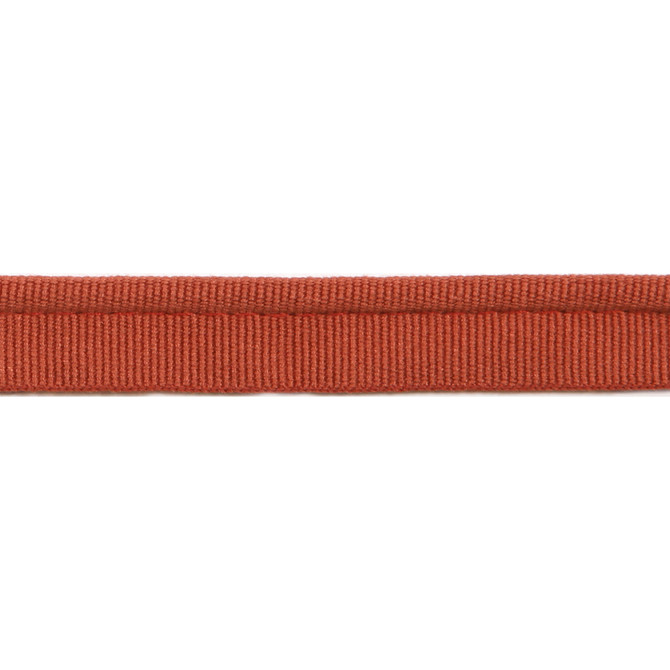 Versailles 1/4" Grosgrain Ribbon Lip Cord Brique by Europatex Designer Fabric Versailles 64% Rayon, 34% Cotton, 2% Polyester 0.25 inches - Swanky Fabrics -