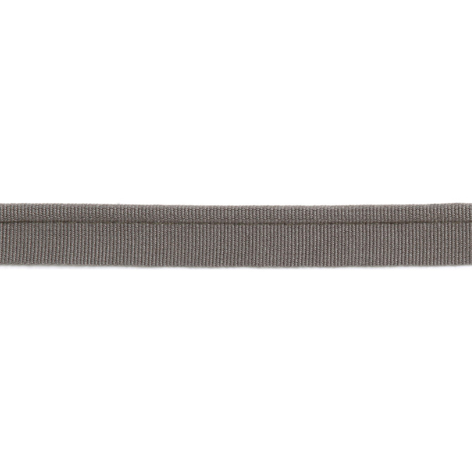 Versailles 1/4" Grosgrain Ribbon Lip Cord Graphite by Europatex Designer Fabric Versailles 64% Rayon, 34% Cotton, 2% Polyester 0.25 inches - Swanky Fabrics -