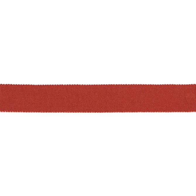 Versailles 7/8" Grosgrain Ribbon Tape Brique by Europatex Designer Fabric Versailles 100% Rayon 0.88 inches - Swanky Fabrics -