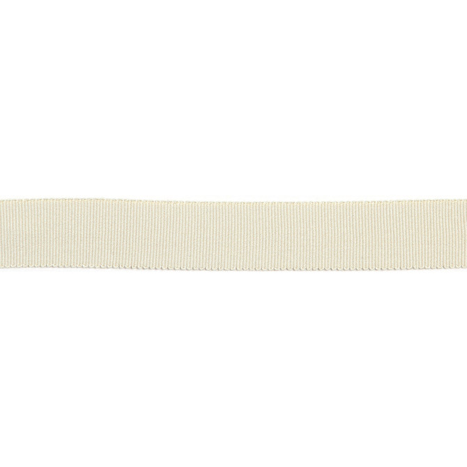 Versailles 7/8" Grosgrain Ribbon Tape Parchment by Europatex Designer Fabric Versailles 100% Rayon 0.88 inches - Swanky Fabrics -