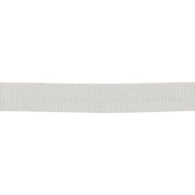 Versailles 7/8" Grosgrain Ribbon Tape Platinum by Europatex Designer Fabric Versailles 100% Rayon 0.88 inches - Swanky Fabrics -