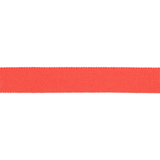 Versailles 7/8" Grosgrain Ribbon Tape Poppy by Europatex Designer Fabric Versailles 100% Rayon 0.88 inches - Swanky Fabrics -