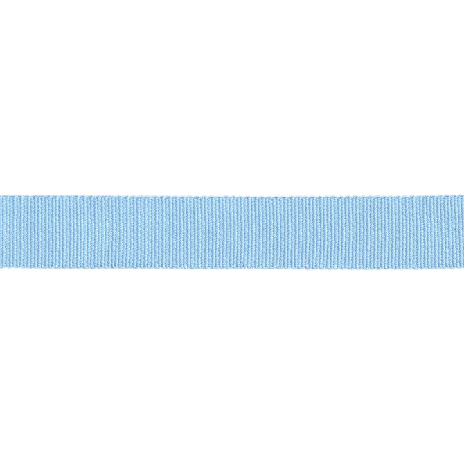Versailles 7/8" Grosgrain Ribbon Tape Sky by Europatex Designer Fabric Versailles 100% Rayon 0.88 inches - Swanky Fabrics -