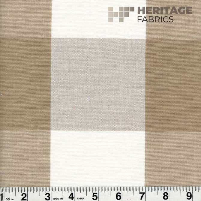 Ballard Linen by Heritage Designer Fabric - 100% Cotton India 9,000 Horizontal: 8" and Vertical: 8" 54" - Swanky Fabrics -
