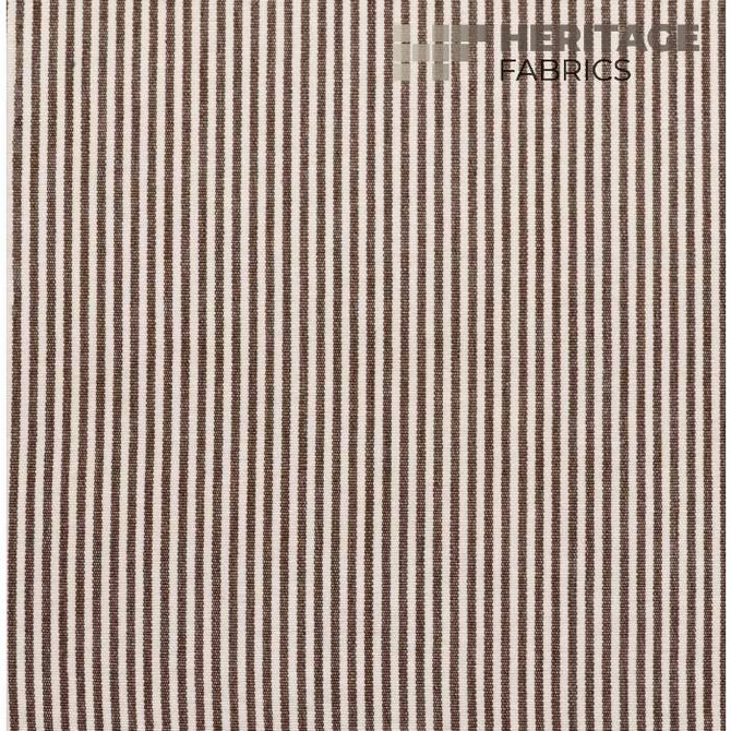 Essex Chocolate by Heritage Designer Fabric - 100% Cotton India 9,000 Horizontal: 0.25" and Vertical: N/A 54" - Swanky Fabrics -